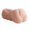 MA121-Bege_2 Masturbador Masculino Vagina com Clitóris - YouVibe Donzela Masturbador Masculino em Formato de Vagina Vip Mix