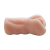 MA121-Bege_4 Masturbador Masculino Vagina com Clitóris - YouVibe Donzela Masturbador Masculino em Formato de Vagina Vip Mix