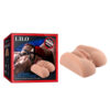 MA156-Bege_6 Lilo Marina Masturbador Masculino em Formato de Bunda, Vagina e Ânus Vip Mix