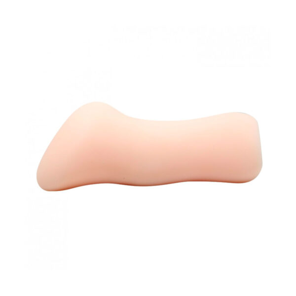 MA163-Bege_2 Masturbador Masculino Simulador de Sexo Vaginal com Sucção e Saliências Internas Vip Mix
