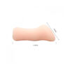 MA163-Bege_4 Masturbador Masculino Simulador de Sexo Vaginal com Sucção e Saliências Internas Vip Mix