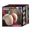 MA175-Bege_6 Masturbador Masculino em Formato de Bunda Vip Mix - Crazy Lion Masturbador Masculino em Formato de Bunda Vip Mix