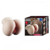 MA175-Bege_7 Masturbador Masculino em Formato de Bunda Vip Mix - Crazy Lion Masturbador Masculino em Formato de Bunda Vip Mix