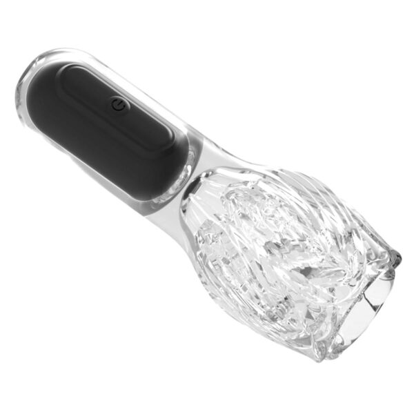 MA204A-Transparente_4 Rose Trainer Estimulador Masculino de Glande com 12 Modos de Vibração Vip Mix