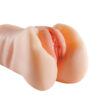 MA225-Bege_2 Masturbador Masculino Formato Vagina RealĂstica em CyberSkin Louie Girl YouVibe VipMix