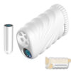 MAN1069-Branco_1-1 Monroe Masturbador Masculino com Cápsula Vibratória de 10 Modos de Vibração Me Ame Sex Toys