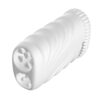 MAN1069-Branco_2-1 Monroe Masturbador Masculino com Cápsula Vibratória de 10 Modos de Vibração Me Ame Sex Toys