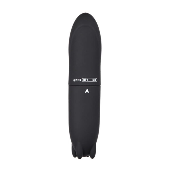 MBA1012-PT-Preto_1 Vibrador Ponto G em Formato de Torpedo Sevensexshop