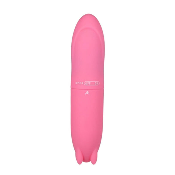 MBA1012-RS-Rosa_1 Vibrador Ponto G em Formato de Torpedo Sevensexshop