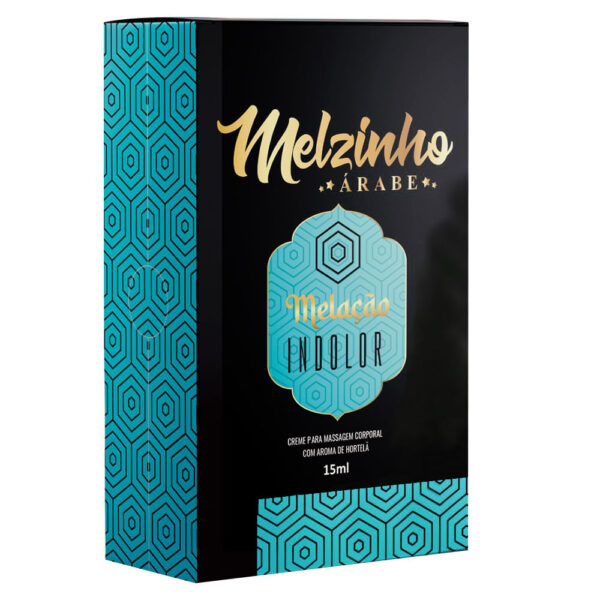 ML005-Hortela_2 Melzinho Arabe Melação Indolor Óleo para Massagem Corporal 15ml Chillies
