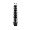 MLBA1053-PT-Preto_1 Vibrador Multivelocidade TranslĂșcido com Glande Me Ame Sex Toys