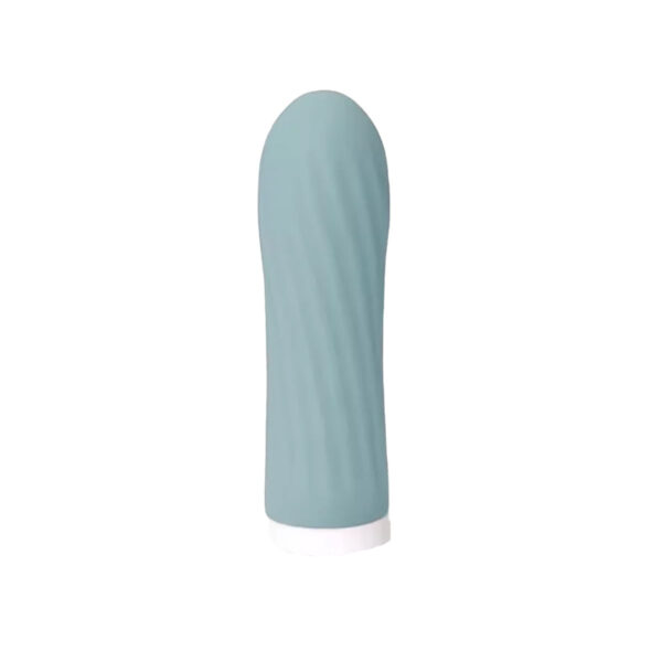 MLBA4311L-AZ-Azul_1 Cápsula Vibratória Recarregável Aveludada com 10 Modos de Vibração Me Ame Sex Toys