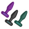 MLPP6082-VD_4 Plug Anal Vibratório por Aplicativo em Silicone com Rotação 360° Me Ame Love