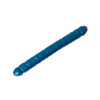 MLVA2112-AZ-Azul_1 Prótese Peniana Dupla Long em Silicone 34x3,3cm Me Ame Sex Toys