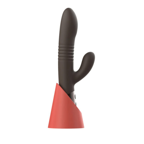 Vibrador Vai e Vem com Estimulador Clitoriano Slug com 10 Modos de Vibração Me ame Sex Toys