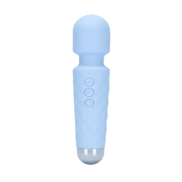 MLVM3122-AZB_1 Varinha Mágica Massageadora e Estimuladora de Clitóris 10 Modos de Vibração Me Ame Sex Toys