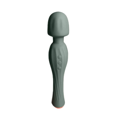 Vibrador Varinha Mágica Revestida em Silicone com 12 Modos de Vibração Me Ame Sex Toys