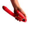 Angel Telescopio Vibrador com 10 Modos de Vai e Vem Texturizado e 10 Modos de Sucção Me Ame