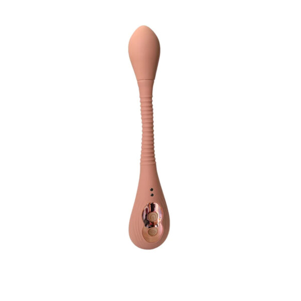 MLVS4725L-MR-Marrom_1 Estimulador Clitoriano com Ondas de Pressão e 9 Modos de Vibração Me Ame Sex Toys