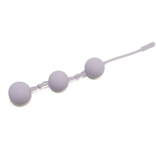 Kit Bolas de Pompoarismo com 3 Peças e 10 Modos de Vibração Me Ame Sex Toys