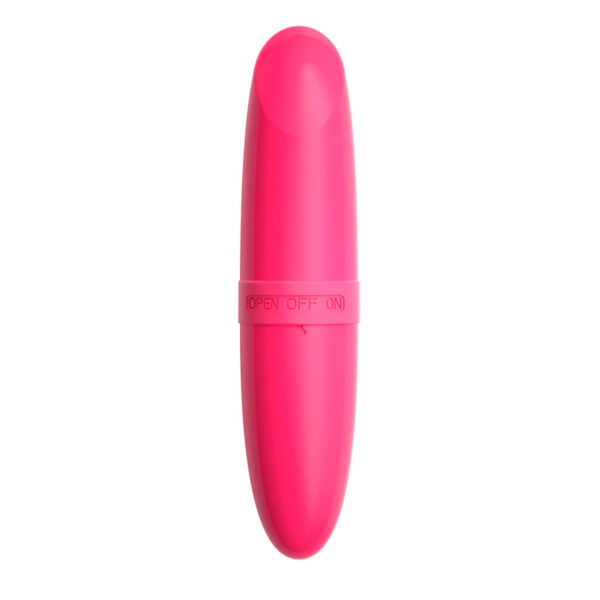 MV001-Pink_1 Mini Vibrador em ABS Formato de Batom Miss Collection