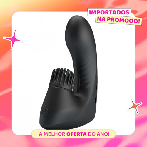 MV005E_5 Dedeira com Estimulador Clitoriano Rotativo Miss Collection