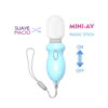 MV005G-Azul-Claro_2 Vibrador Microfone Mini Chaveiro Vip Mix