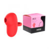 MV043-Vermelho_7 Bee Vibrador Sugador de Clitóris Com 10 Modos de Vibração Vip Mix - Bee Vibrador com Sucção e 10 Modos de Vibração Vip Mix