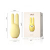 MV087A-Amarelo_5-1 Lilo Rabbit Mini Vibrador em Formato de Coelho com 10 Modos de Vibração Vip Mix