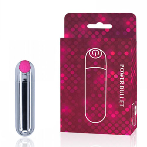 Power Bullet Recarregável com 10 Modos de Vibração Miss Collection