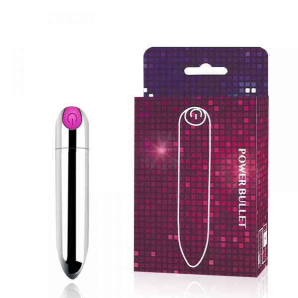 Power Bullet Recarregável com 10 Modos de Vibração Miss Collection