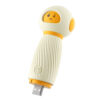 MV129-Amarelo_2 Mini Vibrador Recarregável Good Sweet com 10 Modos de Vibração Vip Mix