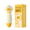 MV129-Amarelo_5 Mini Vibrador Recarregável Good Sweet com 10 Modos de Vibração Vip Mix