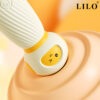 MV129-Amarelo_6 Mini Vibrador Recarregável Good Sweet com 10 Modos de Vibração Vip Mix