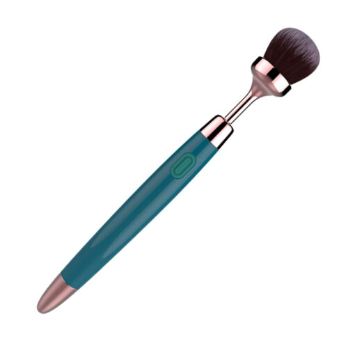 MVA1151-Verde_1 Cosmetic Pen Vibrador em Formato de Pincel com 10 Modos de Vibração Me Ame Sex Toys
