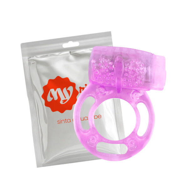 MVAE01_2 MyRing Anel Peniano com Vibrador e Estimulador Clitoriano MyVib