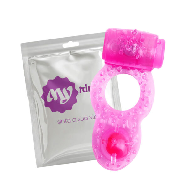 MyRing Anel Peniano com Vibrador e Pérola Estimuladora MyVib