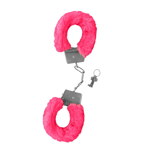 MVAM01-Pink_1 MyCuff Algema de Metal Revestida de Pelúcia MyVib