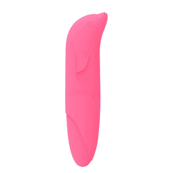 MVVPG01-Pink_1 MyVibro Vibrador Ponto G Formato Golfinho Aveludado MyVib