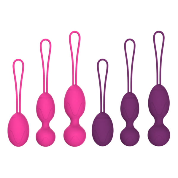 Kit de Pompoarismo em Silicone Me Ame Sex Toys