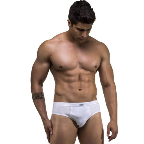 N02-P-Diversas_1 Kit 3 Cuecas Slip em Algodão Lisa Nawes