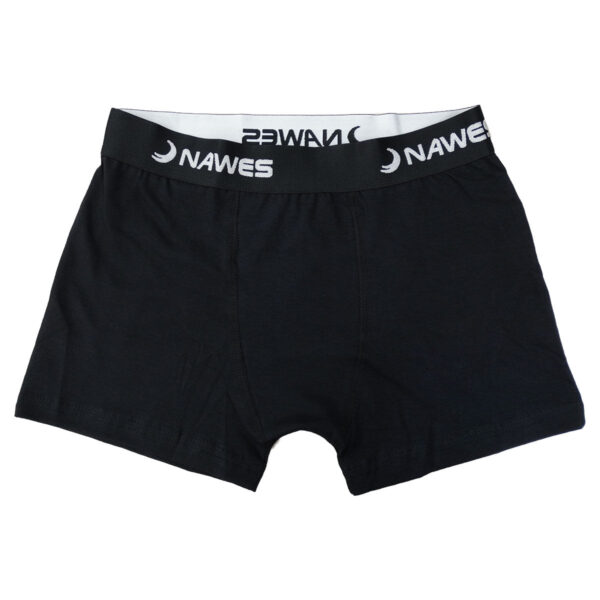 N07-M-Preto_1 Cueca Boxer Adulto em Cotton Nawes