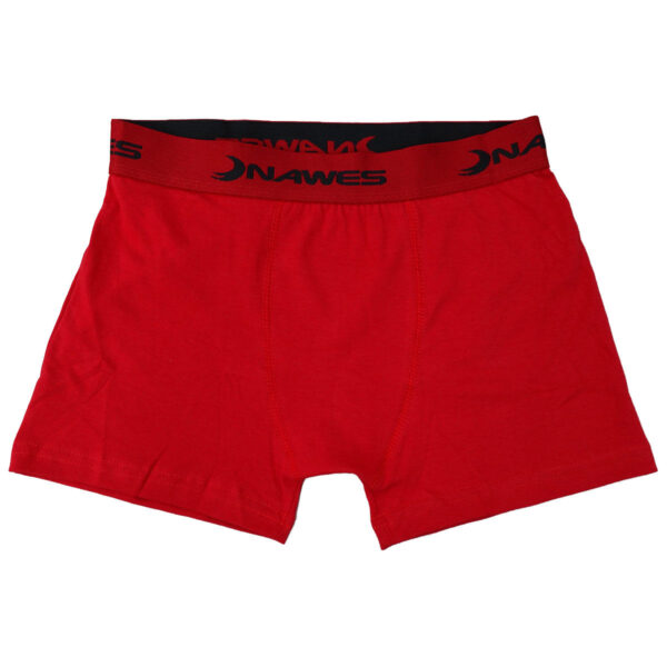N07-M-Vermelho_1 Cueca Boxer Adulto em Cotton Nawes