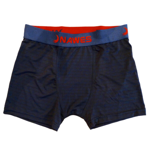 N13-P-Marinho_1-3 Cueca Boxer Adulto em Microfibra Listrada Nawes