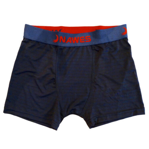 N13-P-Marinho_1 Cueca Boxer Adulto em Microfibra Listrada Nawes