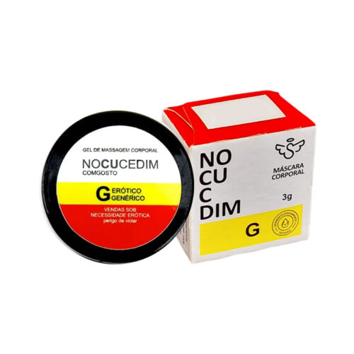NOCUCEDIM_1 Nocucedim Comgostoso Creme Dessensibilizante Anal 3g Linha Farmacinha do Riso Secret Love