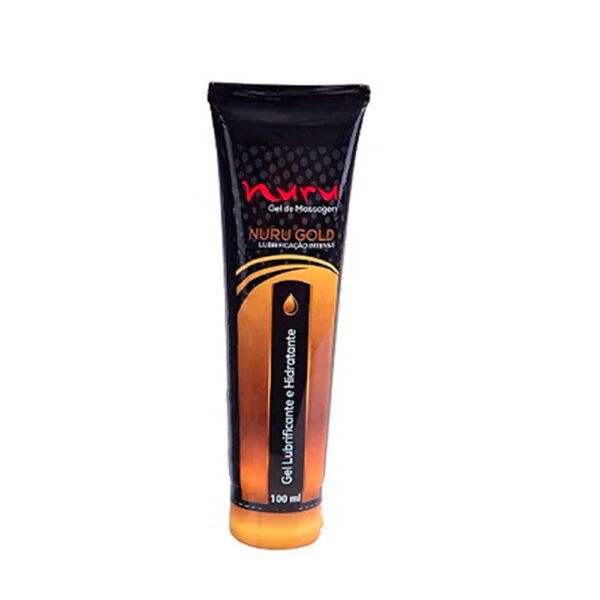 NU100_1 Nuru Gold Gel de Massagem Lubrificante e Hidratante 100ml Nuru