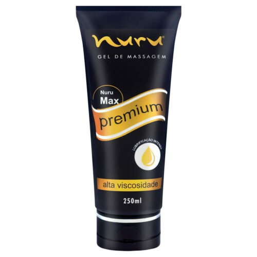 Nuru Max Premium Gel de Massagem com Alta Viscosidade 250ml Nuru