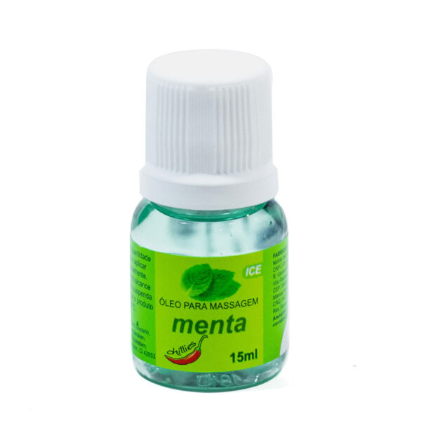 OL0005_1 Óleo para massagem Corporal Menta Ice 15ml Chillies