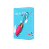 OV026-Pink_5-1 Vibrator Bullet Massageador Revestido em Silicone 10 Vibrações Miss Collection
